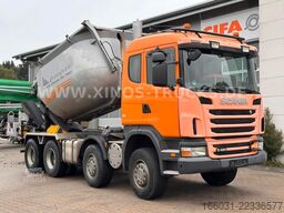 SCANIA G420 8X4 KIPPER ASPHALTBIRNE Thermo