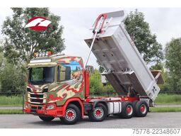 Scania R520 V8 XT 8X4 FULL STEEL RETARDER BIG AXLES