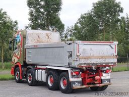 Scania R520 V8 XT 8X4 FULL STEEL RETARDER BIG AXLES