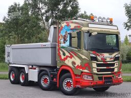 Scania R520 V8 XT 8X4 FULL STEEL RETARDER BIG AXLES