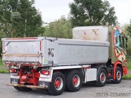 Scania R520 V8 XT 8X4 FULL STEEL RETARDER BIG AXLES