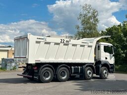 MAN TGS 41.400 8x4 / EUROMIX MTP 22m³/  Eckige Mulde