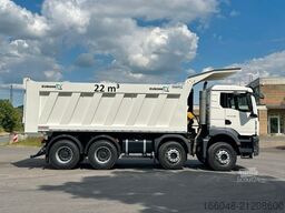 MAN TGS 41.400 8x4 / EUROMIX MTP 22m³/  Eckige Mulde