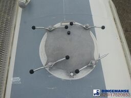Feldbinder Powder tank alu 40 m3 /  1 comp + compressor