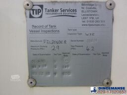 Feldbinder Powder tank alu 40 m3 /  1 comp + compressor
