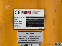 DAF CF 85.410 SC, Euro 5, 8x2 / Hiab 422 EP5 + Radi...