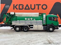Scania P 124 6x2*4 ADR Rolba TANK 8000 l + 8000 l / VA...