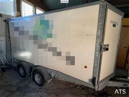Ifor Williams cabinet trailer w/ Nilfisk High-pressure washer