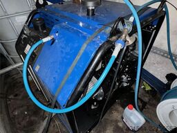 Ifor Williams cabinet trailer w/ Nilfisk High-pressure washer