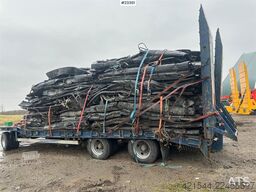 Goldhofer 24/80 machine trailer w/ two sets of tires