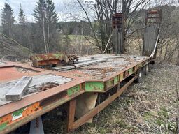 Goldhofer machine trailer. Repair object.