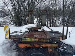 Goldhofer machine trailer. Repair object.