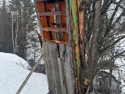 Goldhofer machine trailer. Repair object.