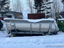 Asfaltbalje m/ hydraulisk kapell