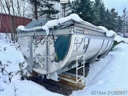  Asfaltbalje m/ hydraulisk kapell