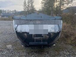 Asfaltbalje m/ hydraulisk kapell