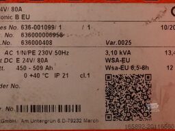 INDUSTRIE AUTOMATION Intronic B EU E 24V/80A