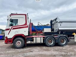Scania R650 6x4 Tractor Unit with Maur Tipping Semi-Trail