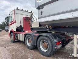 Scania R650 6x4 Tractor Unit with Maur Tipping Semi-Trail