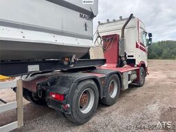 Scania R650 6x4 Tractor Unit with Maur Tipping Semi-Trail