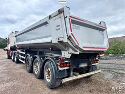 Scania R650 6x4 Tractor Unit with Maur Tipping Semi-Trail