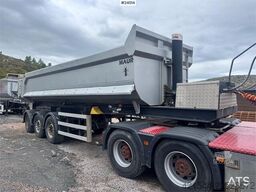 Scania R650 6x4 Tractor Unit with Maur Tipping Semi-Trail