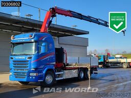 Scania R520 R 6X2 HMF 3220-K7 Kran Crane Lift+steering...