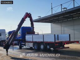 Scania R520 R 6X2 HMF 3220-K7 Kran Crane Lift+steering...