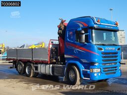 Scania R520 R 6X2 HMF 3220-K7 Kran Crane Lift+steering...