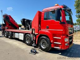 MAN TGS 37.440 8X4 PRITSCHE + KRAN FASSI F820 (6x) ...