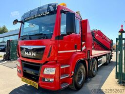 MAN TGS 37.440 8X4 PRITSCHE + KRAN FASSI F820 (6x) ...