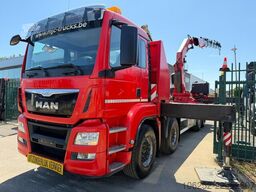 MAN TGS 37.440 8X4 PRITSCHE + KRAN FASSI F820 (6x) ...