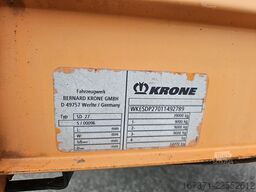 KRONE SD27 MEGA/ BPW DISC / LIFT AXLE / SPARE TIRE/TU...