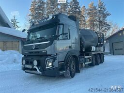 Volvo FMX 540 concrete truck 8x4 w/ cross-country skid.