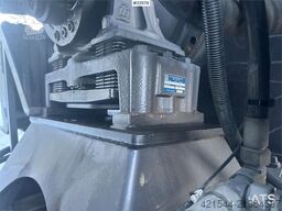 Volvo FMX 540 concrete truck 8x4 w/ cross-country skid.