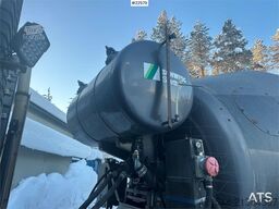 Volvo FMX 540 concrete truck 8x4 w/ cross-country skid.