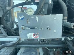 Volvo FMX 540 concrete truck 8x4 w/ cross-country skid.