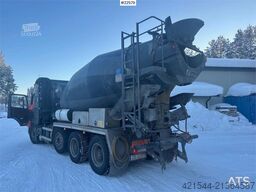 Volvo FMX 540 concrete truck 8x4 w/ cross-country skid.
