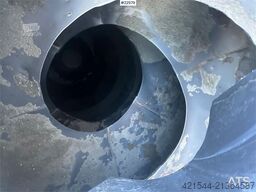 Volvo FMX 540 concrete truck 8x4 w/ cross-country skid.