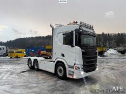 Scania R660 Tractor unit with hydraulics