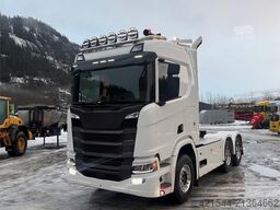 Scania R660 Tractor unit with hydraulics