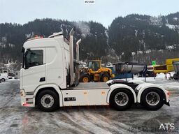 Scania R660 Tractor unit with hydraulics
