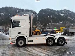 Scania R660 Tractor unit with hydraulics