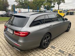MERCEDES-BENZ E 450 4Matic Foliert in Grau Matt original Weiss