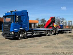 SCANIA R500 6x4 Pritsche mit Kran Palfinger PK53002 SH