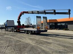 SCANIA R500 6x4 Pritsche mit Kran Palfinger PK53002 SH