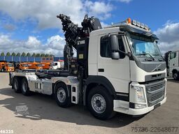 Volvo FM 410 8x4 Hiab 28 Tonmeter laadkraan met 20 To...