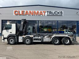 Volvo FM 410 8x4 Hiab 28 Tonmeter laadkraan met 20 To...