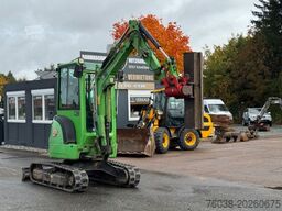 YANMAR vio 25 Minibagger, Powertilt, 2 Löffel ,