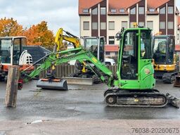 YANMAR vio 25 Minibagger, Powertilt, 2 Löffel ,